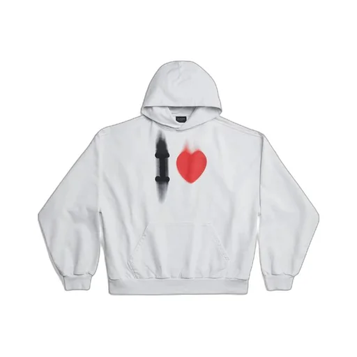 I Love Hoodie Medium Fit
