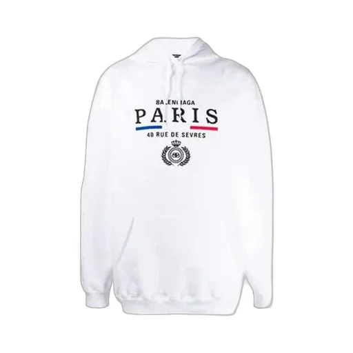 Paris Laurel Crown Logo Hoodie