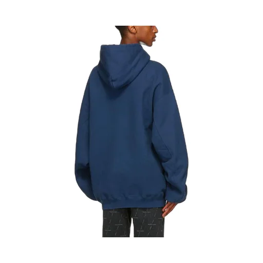 Balenciaga Athletes Print Oversized Hoodie