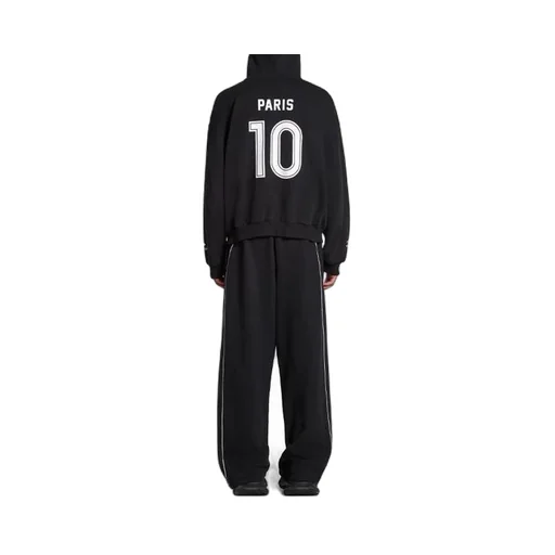 Paris Soccer Zip-Up Hoodie Medium Fit