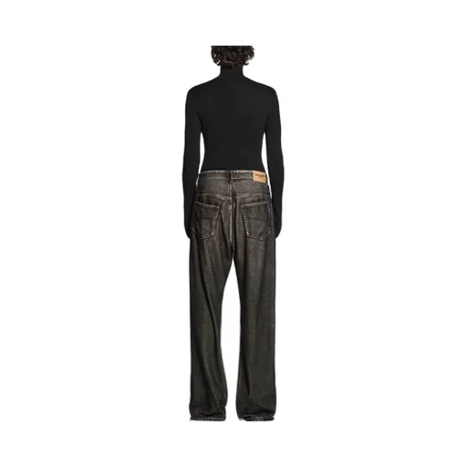 Denim Trompe L'Œil Pants