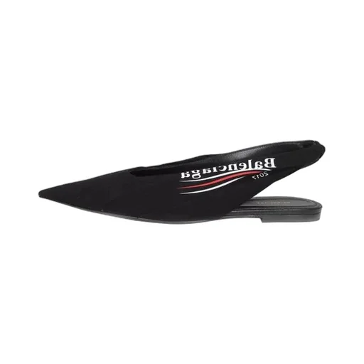 Knife Slingback Logo Print