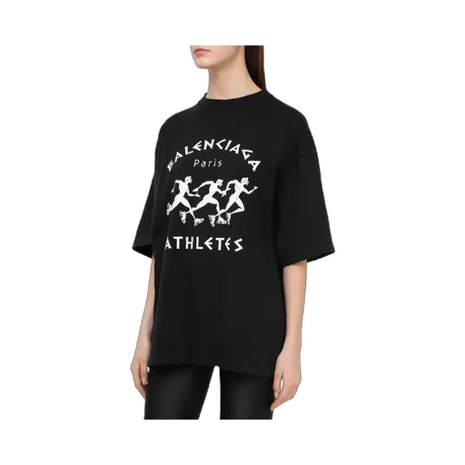 Athletes Print T-Shirt