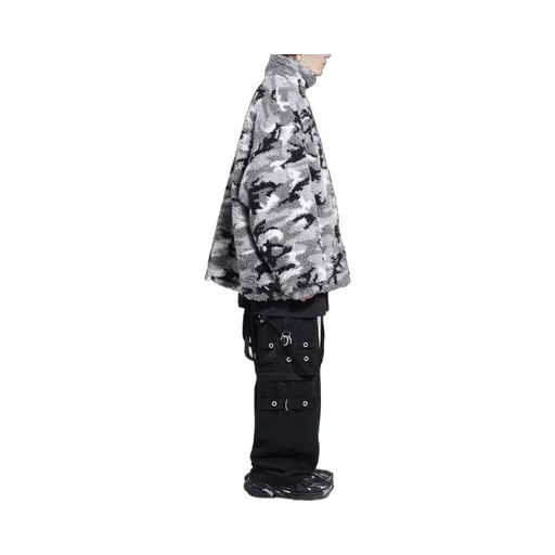 Camouflage Zip-Up Jacket