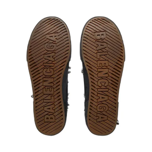Paris High Top Sneaker With Piercings