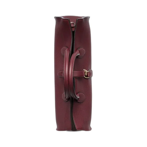 Medium tote bag with hook closure