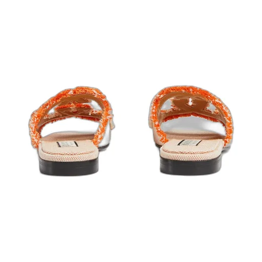 Women's Interlocking G slide sandal