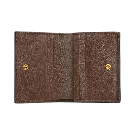 Ophidia GG card case wallet