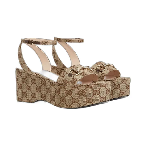 Women's Horsebit flatform sandal