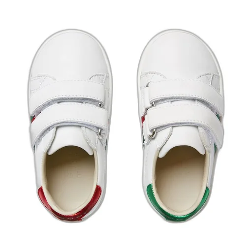 Toddler leather trainer with Web