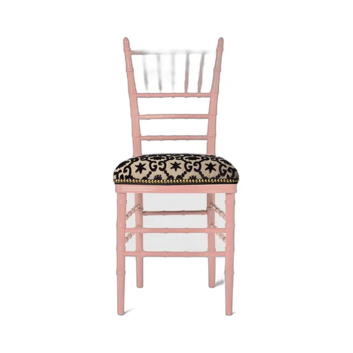 Chiavari chair with GG jacquard