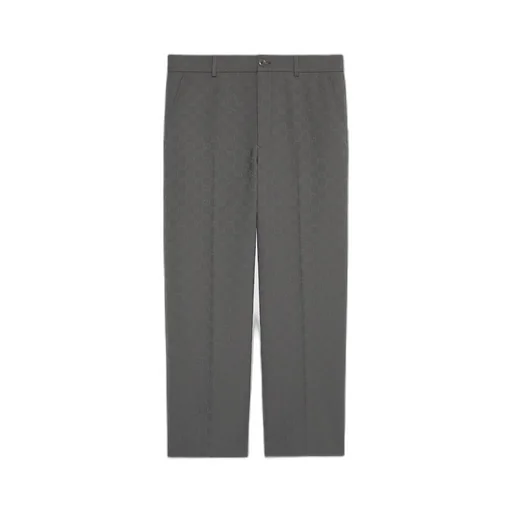 GG polyester trousers with Web label