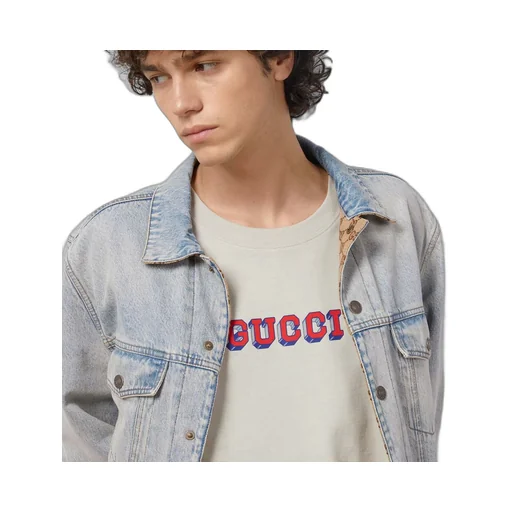 T-shirt with Gucci print