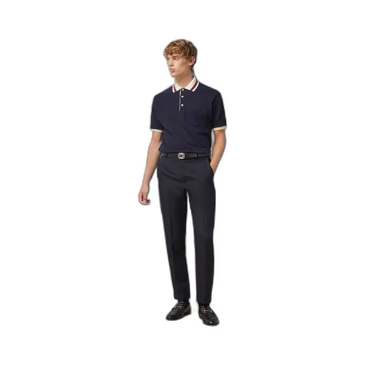 Wool twill trousers