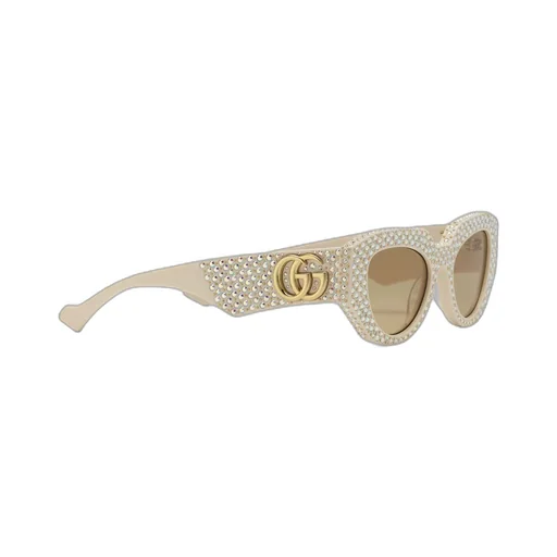 Geometric-frame sunglasses