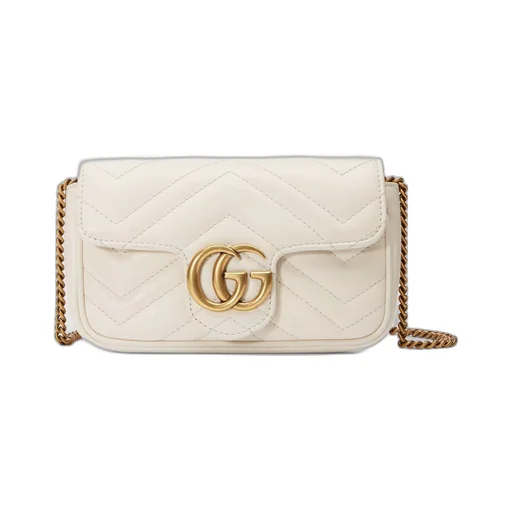 GG Marmont matelassé leather super mini bag