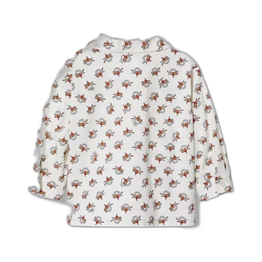 Baby printed cotton shirt