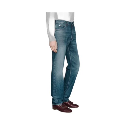 Regular fit washed jeans