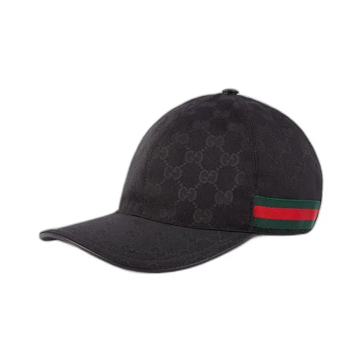 Original GG canvas baseball hat with Web