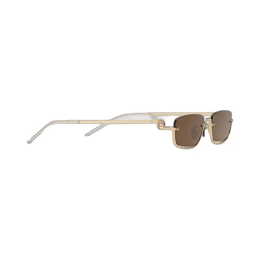 Rectangular-frame sunglasses