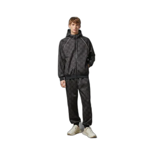 Jumbo GG zip jacket with Web