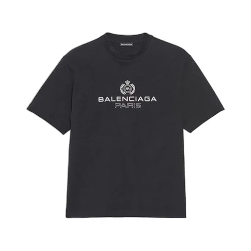 Retro Knit BB Paris Printing T-Shirt