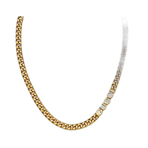 Chain necklace with Gucci script