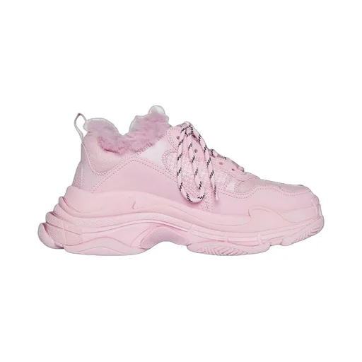 Triple S Sneaker Fake Fur