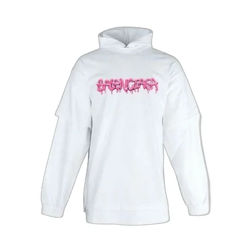 Slime Double Long Sleeve Hooded T-Shirt
