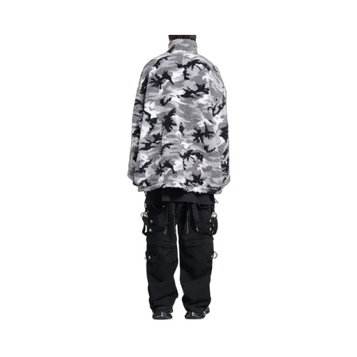 Camouflage Zip-Up Jacket