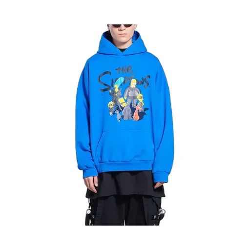 Balenciaga x THE SIMPSONS Cotton Hoodie Wide Fit