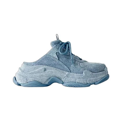 Triple S Mule Denim 