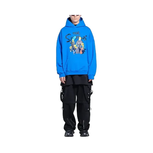 Balenciaga x THE SIMPSONS Cotton Hoodie Wide Fit
