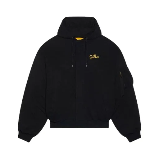 Balenciaga x The Simpsons Padded Bomber Hoodie