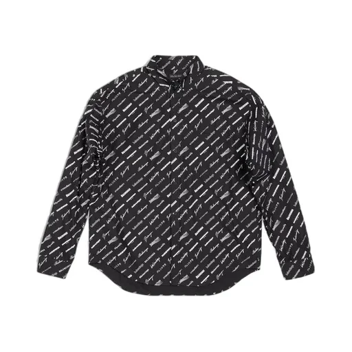 Logomania All Over Long Sleeve Shirt