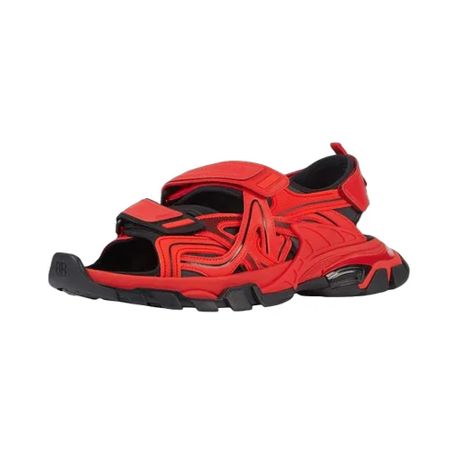 Track Rubber Red Sandals