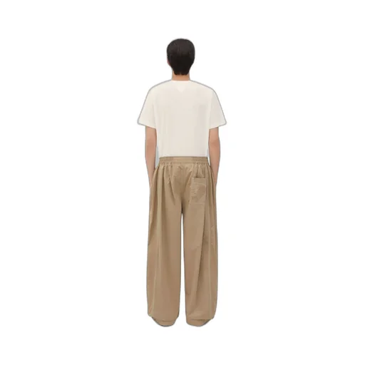 Elasticated Tech Nylon Trousers