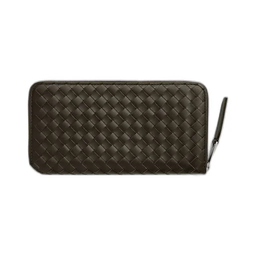 Intrecciato Piccolo Zip Around Wallet