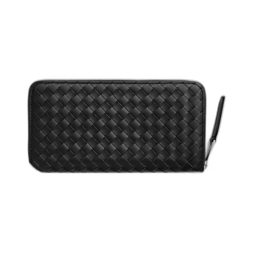 Intrecciato Piccolo Zip Around Wallet