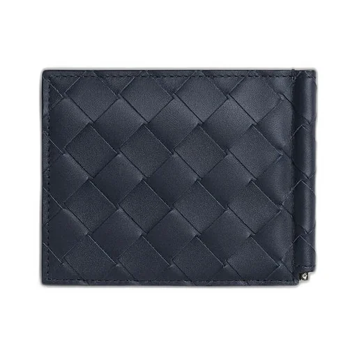 Intrecciato Bill Clip Wallet
