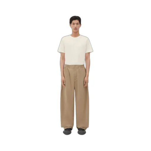 Elasticated Tech Nylon Trousers