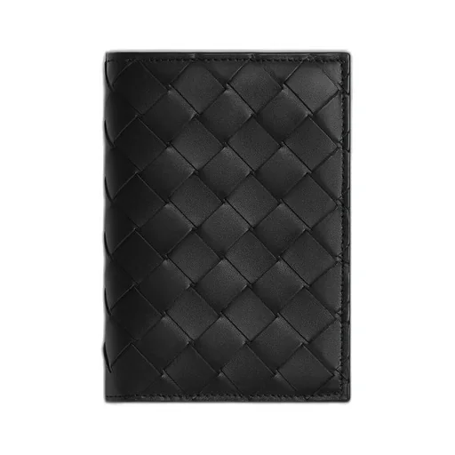 Intrecciato Medium Bi-Fold Wallet With L-Zip