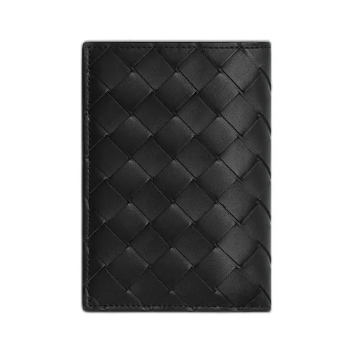 Intrecciato Medium Bi-Fold Wallet With L-Zip