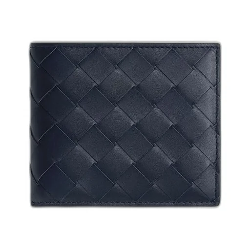Intrecciato Bi-Fold Wallet With Coin Purse
