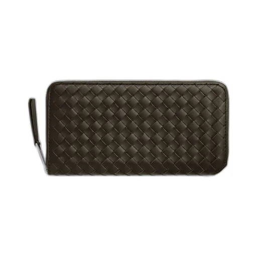 Intrecciato Piccolo Zip Around Wallet