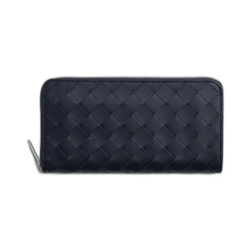 Intrecciato Zip Around Wallet