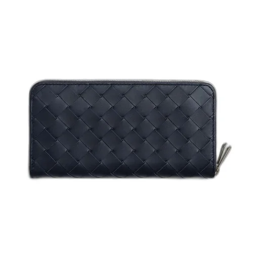 Intrecciato Zip Around Wallet