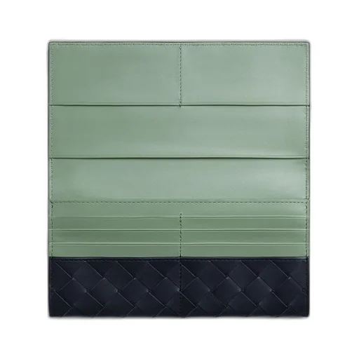 Intrecciato Long Wallet With Coin Purse