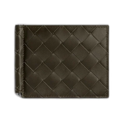 Intrecciato Bill Clip Wallet