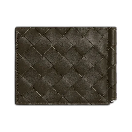 Intrecciato Bill Clip Wallet